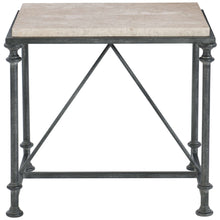 Load image into Gallery viewer, GALESBURY METAL END TABLE
