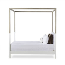 Load image into Gallery viewer, Lux Two Tone Lacqured Poster Bed - Queen
