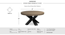 Load image into Gallery viewer, Navarro Round Dining Table, Monterey
