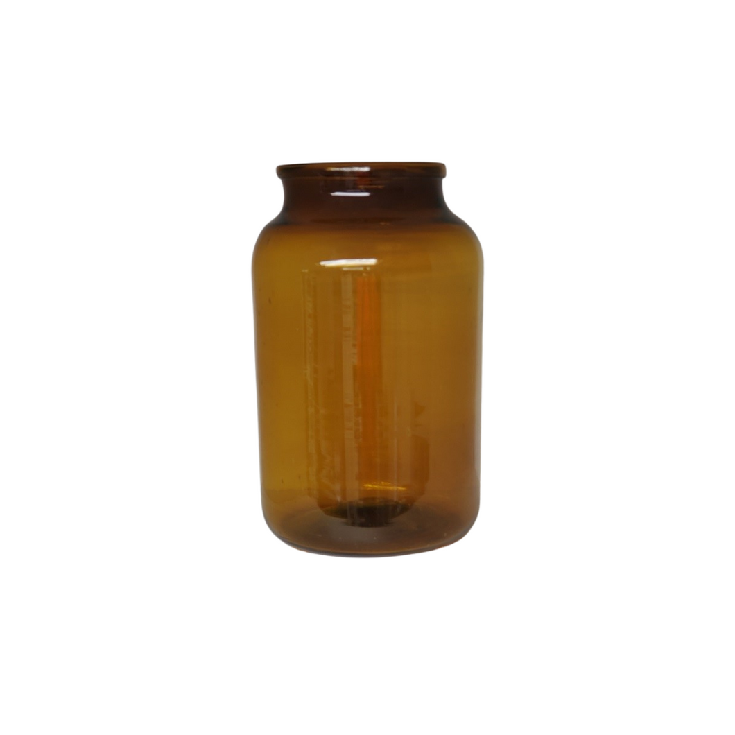 Amber Mason Jar - 15 Liter