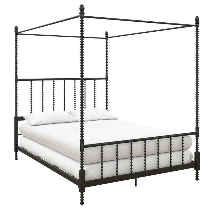 Baker Low Profile Canopy Bed- Full Size