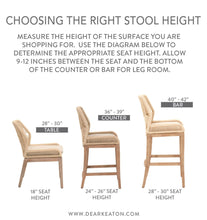 Load image into Gallery viewer, BISCAYNE COUNTER STOOL
