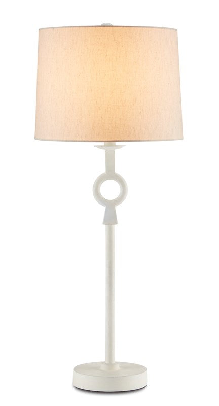 GERMAINE WHITE TABLE LAMP