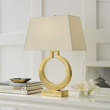 Load image into Gallery viewer, Ring Form Table Lamp by E.F. Chapman for Visual Comfort
