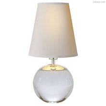 Load image into Gallery viewer, Terri Round Accent Lamp by Thomas O&#39;Brien for Visual Comfort 10&quot;
