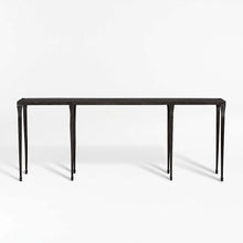 Load image into Gallery viewer, Silviano 84&quot; Iron Console Table
